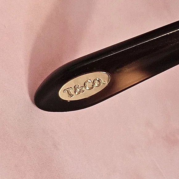 Tiffany & Co. "Return to Love" Sunglasses 56/18-140 Dark Havana 1 (With Case) - Picture 15 of 15